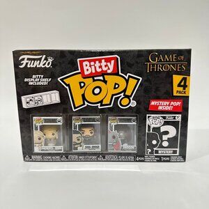 Funko Bitty Pop! Set Game of Thrones Daenerys Bride, Khal Drogo, & Drogon with M
